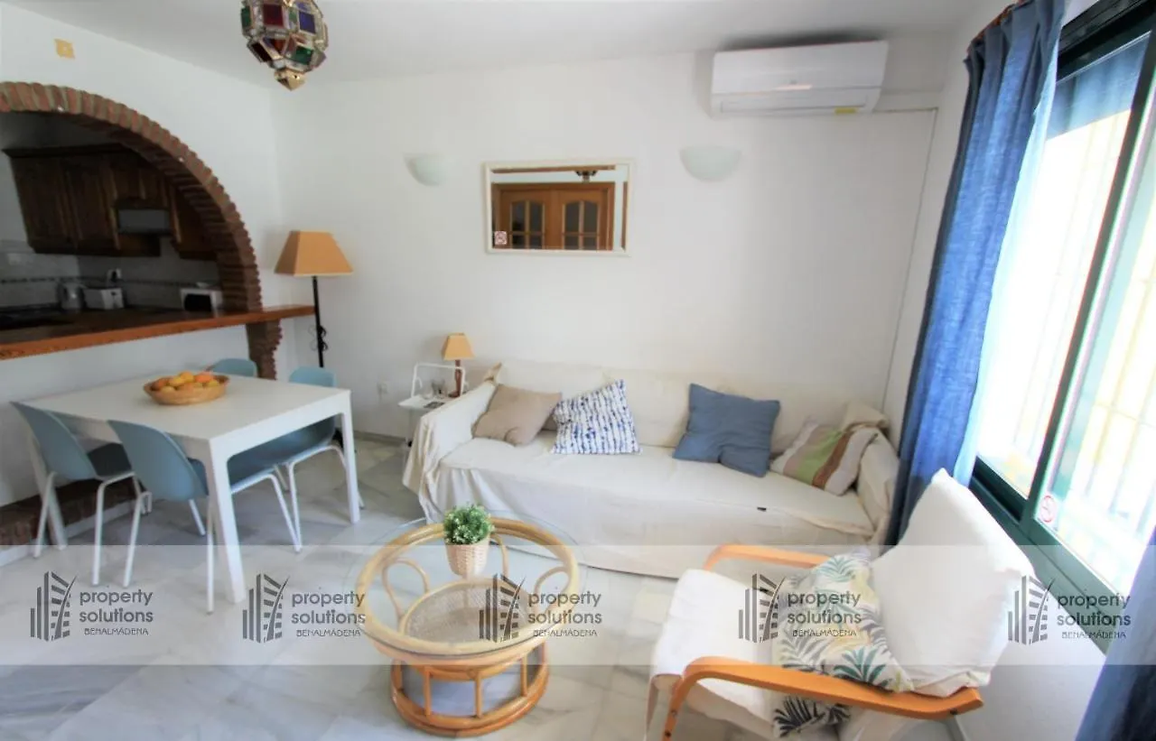 Pueblo Del Parque 3 - Terraza Soleada Con Jardin - Piscina Y Playa - Urbanizacion Tranquila Apartment Benalmadena